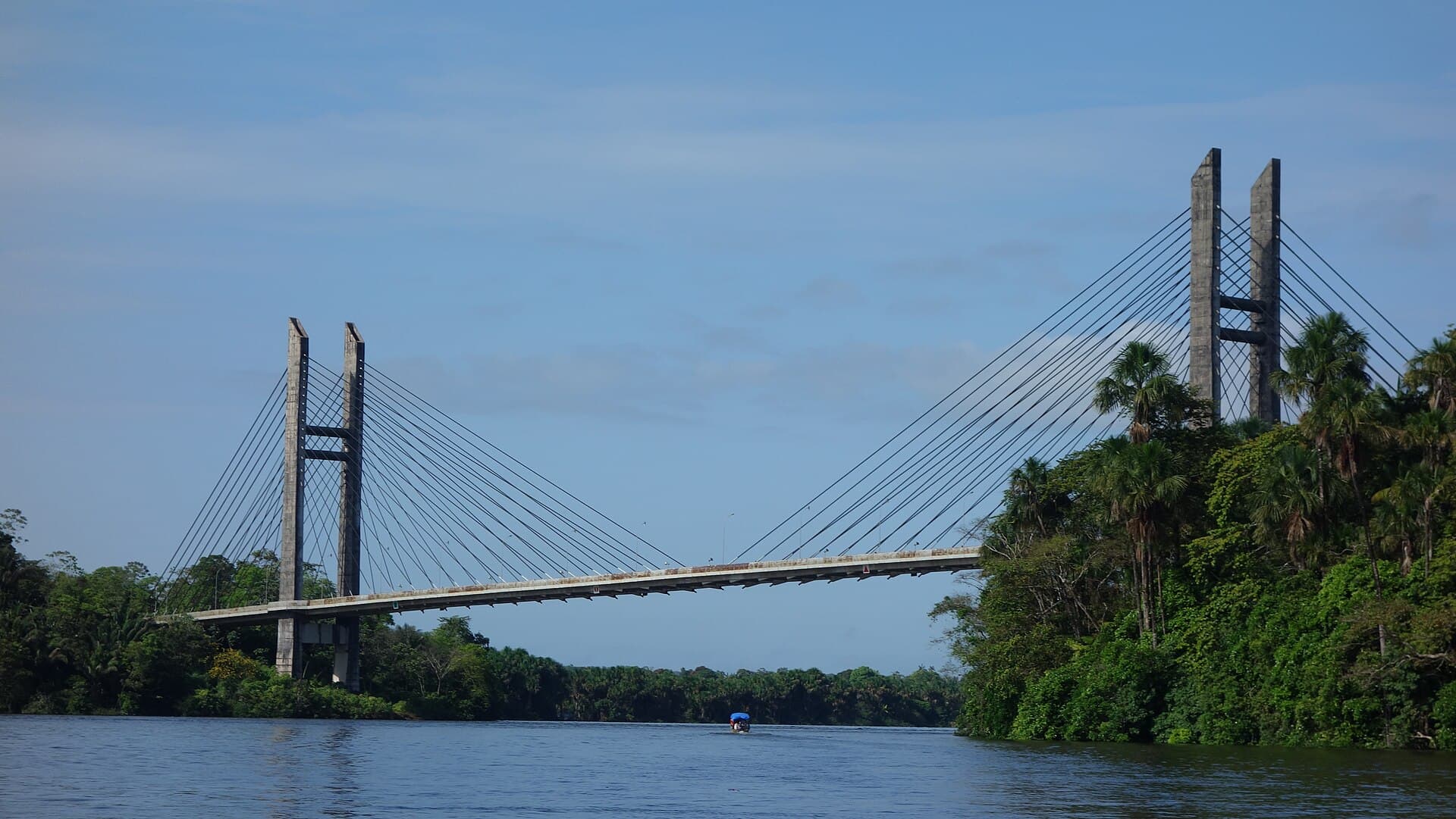 Ponte sobre o rio Oiapoque, Oiapoque, Amapá